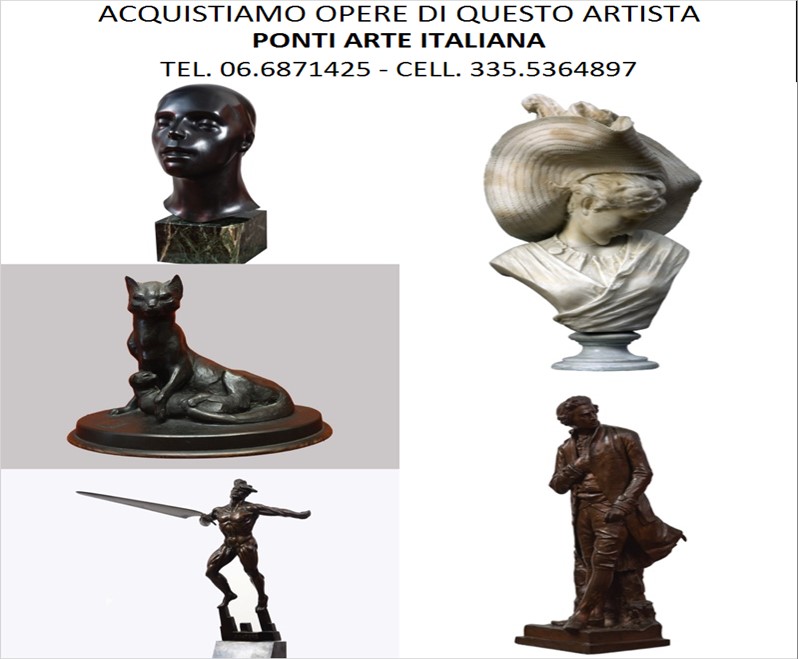 Ponti Vendita di opere dello scultore Michele Guerrisi stime e